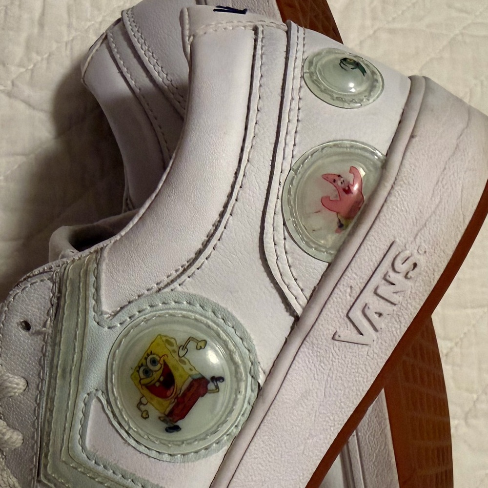 Spongebob Squarepants Comfycush Vans View 2